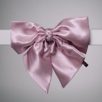 Silk hair clip with bow