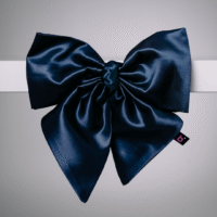 Silk hair clip with bow