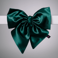 Silk hair clip with bow
